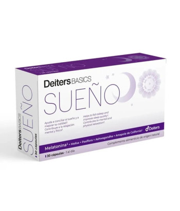 Deiters Basics Sommeil : 30 Capsules pour un sommeil réparateur