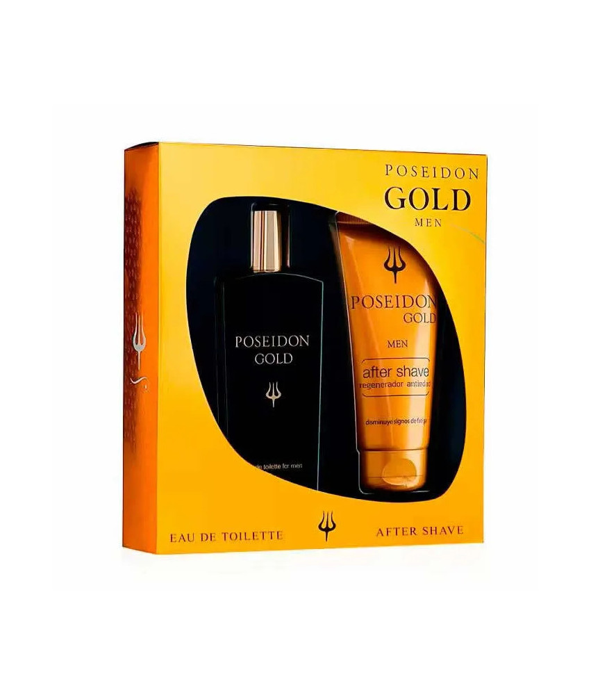 Coffret Poseidon Gold Men 100ml: Parfum Homme de l'Institut Espagnol