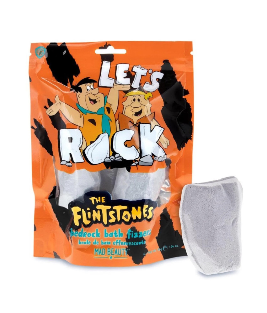 Bain amusant Mad Beauty Pierres à Fizz des Flinstones