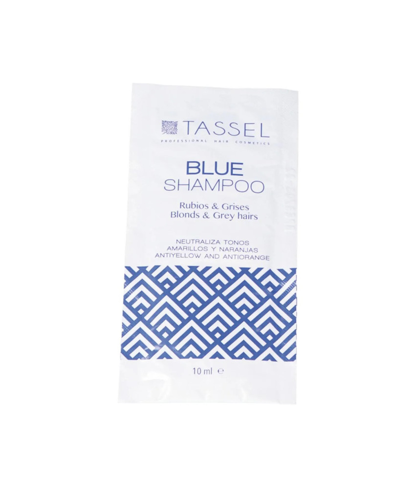 Shampooing Eurostil Blue pour Cheveux Blonds et Gris