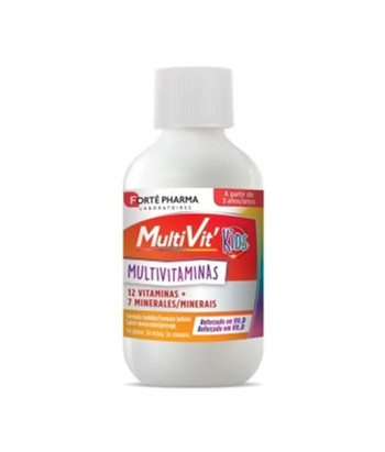 Vitamines enfants délicieuse saveur pêche - Forte Pharma 150 ml