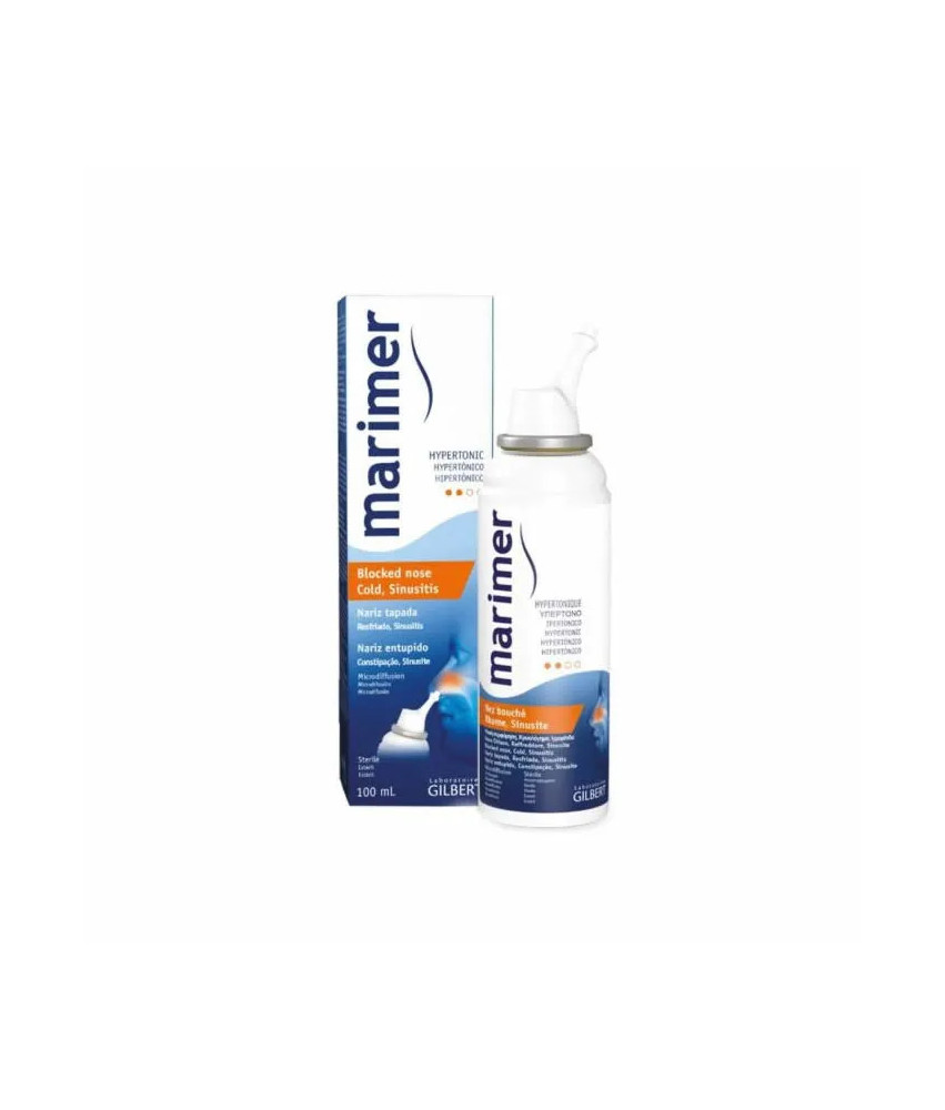 Marimer Agua De Mar Hipertonica 100ml - Soin nasal efficace