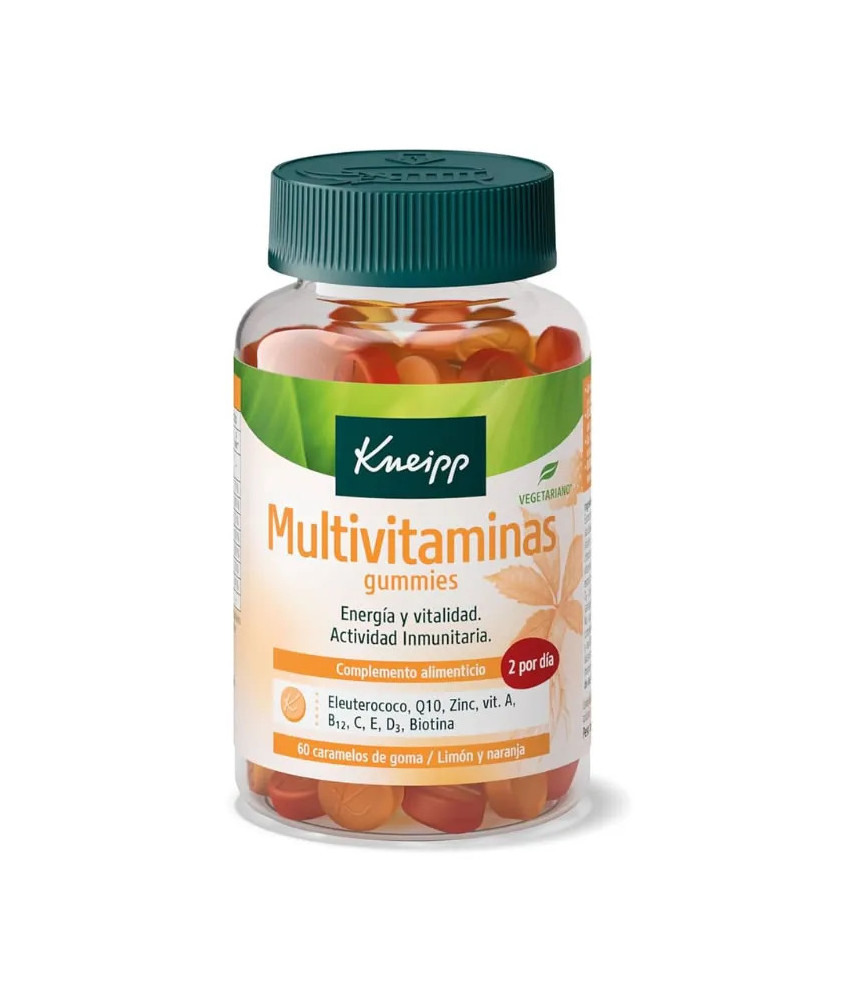 Boostez votre vitalité avec les Gommes Multivitaminées Kneipp