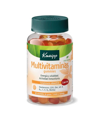 Boostez votre vitalité avec les Gommes Multivitaminées Kneipp