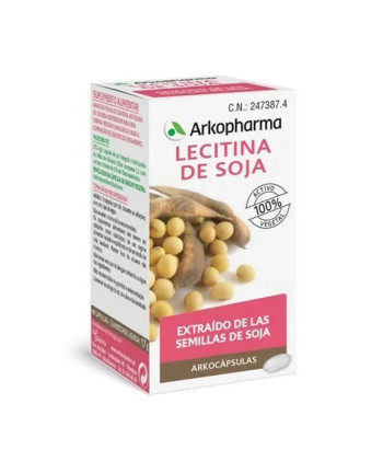 Arkopharma Lécithine De Soja: 150 Capsules de Bien-Être