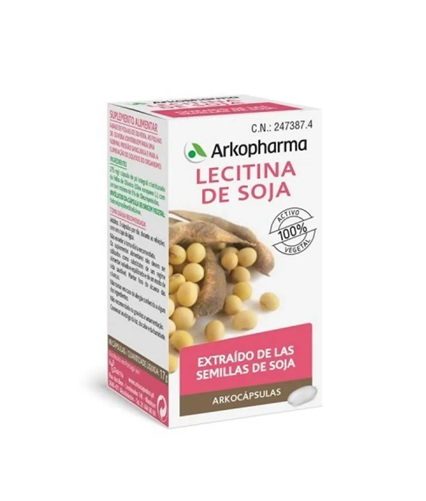 Arkopharma Lécithine De Soja: 150 Capsules de Bien-Être