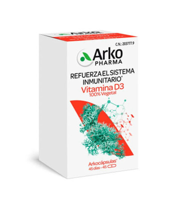Booster de soleil en capsules végétales - Arkogélules Vitamine D3