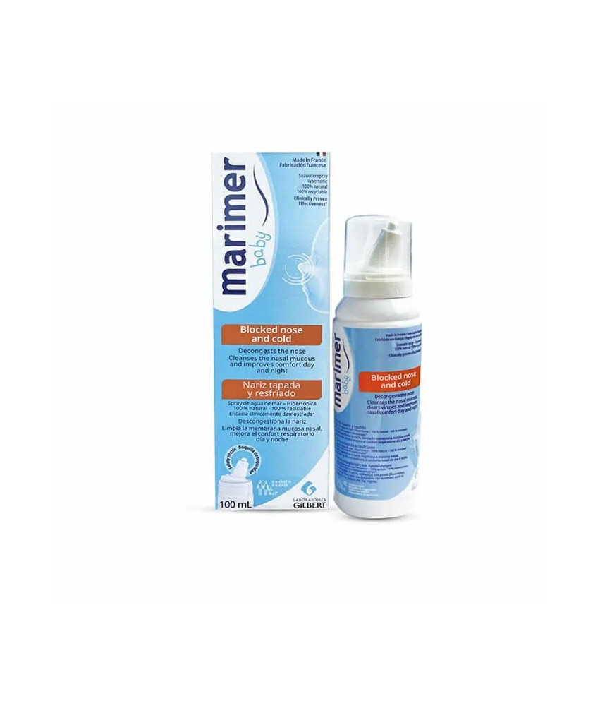 Spray Bébé Gilbert Marimer Hiper 100ml - Pour un nez dégagé