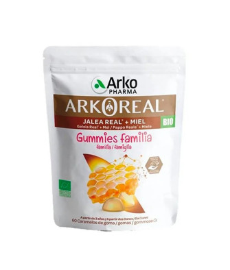 Délicieuses gommes Arkopharma Gelée Royale - 60 unités