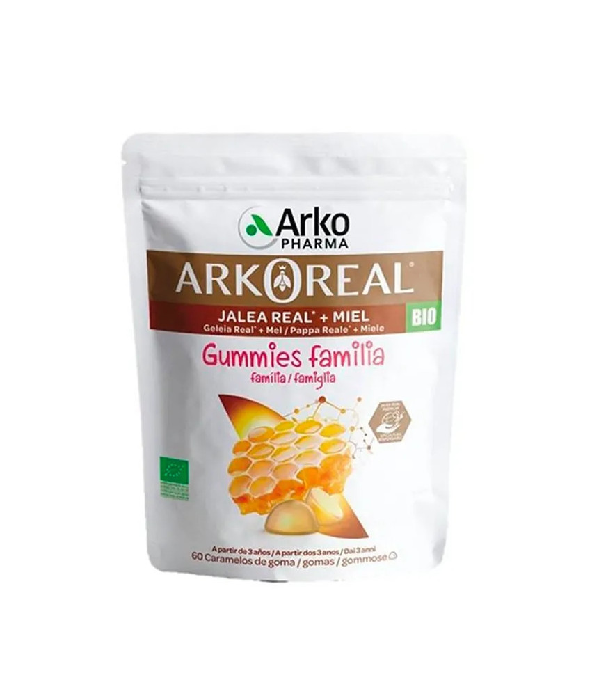 Délicieuses gommes Arkopharma Gelée Royale - 60 unités