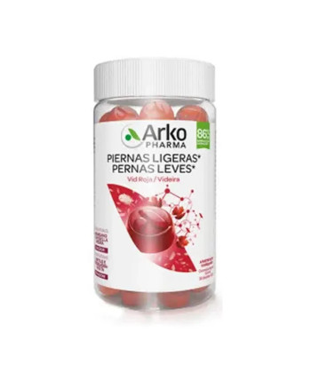Gommes Arkopharma Jambes Légères Saveur Canneberge et Cassis