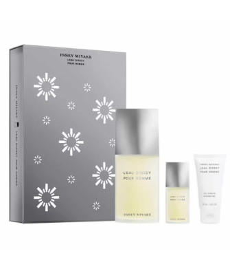 Coffret Issey Miyake L'Eau D'Issey Pour Homme 125ml: Trio de Produits