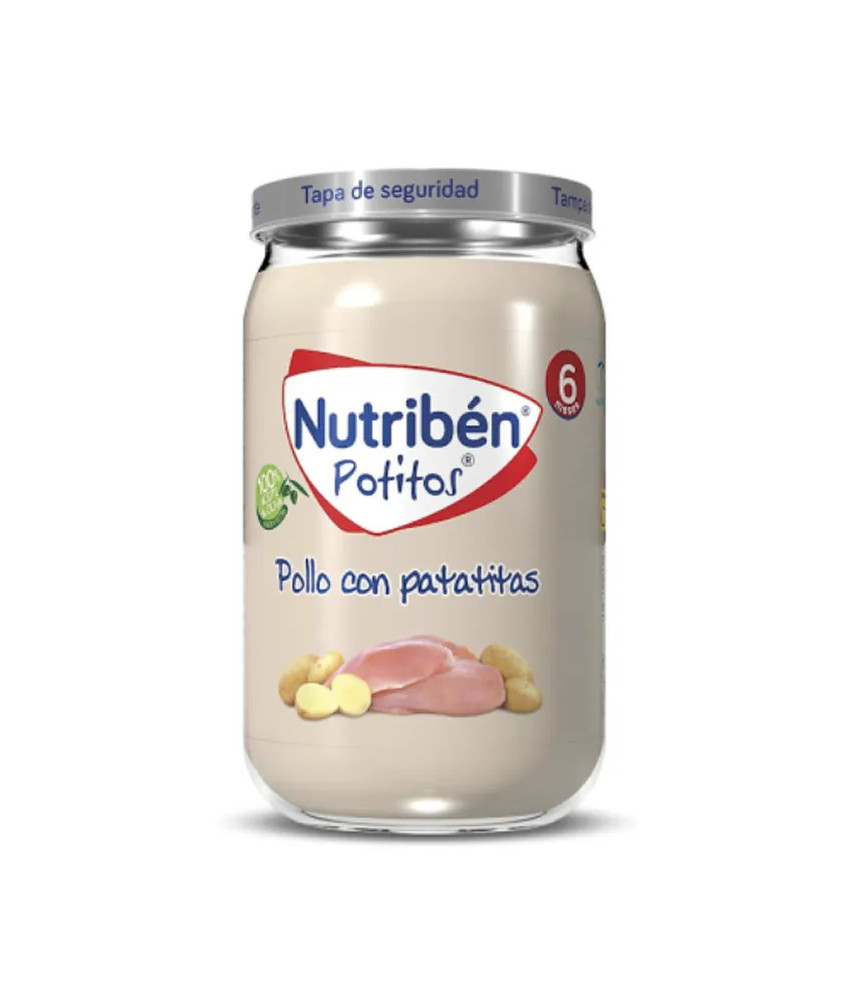 Nutribén Poulet & Pommes de Terre Pot 235 g: Délicieux Repas pour Bébé