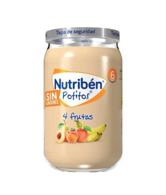 Nutribén Pot 4 Fruits 235 g: Découvrez la saveur fruitée