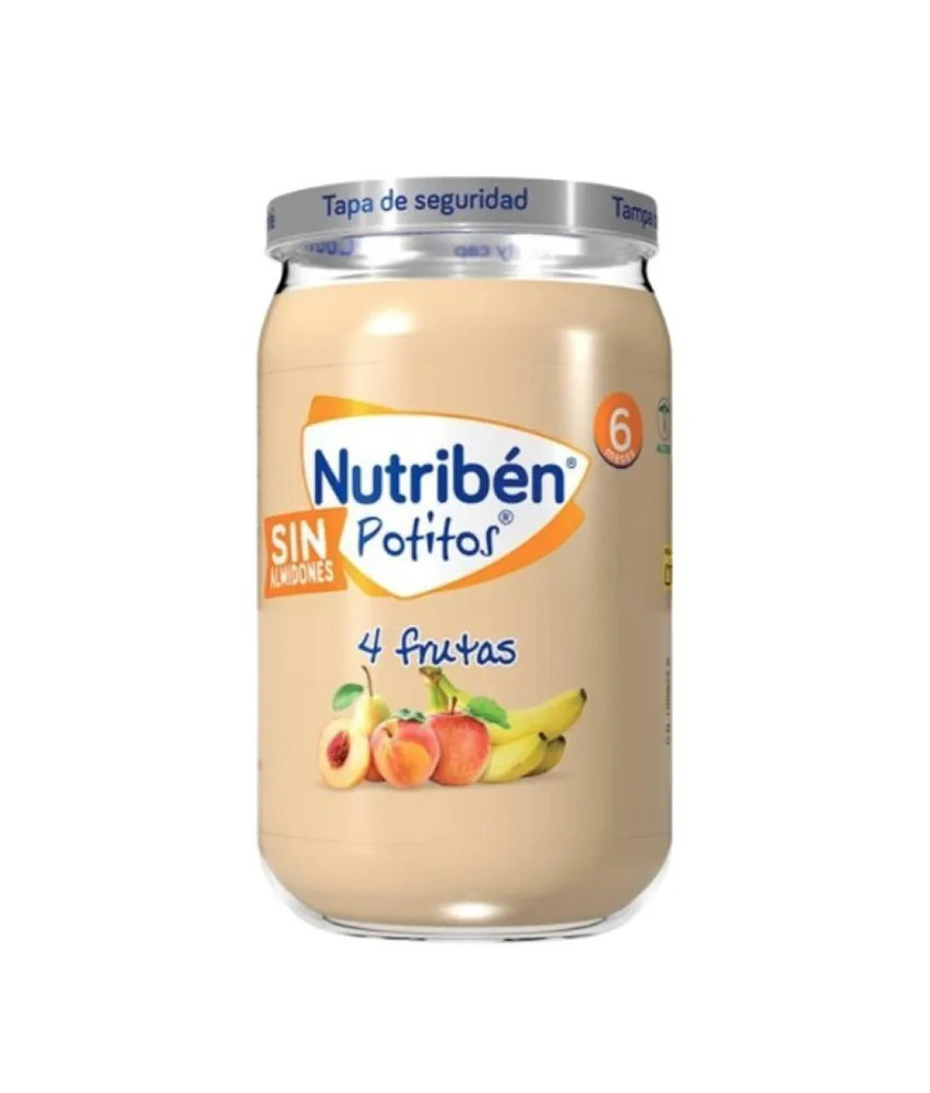 Nutribén Pot 4 Fruits 235 g: Découvrez la saveur fruitée