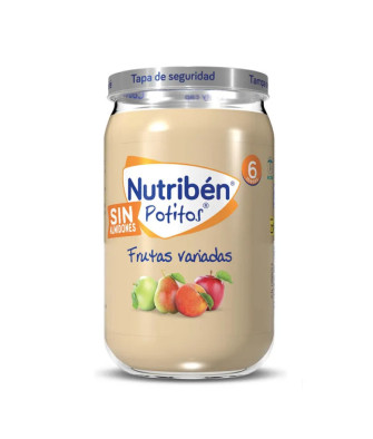 Nutribén Pot Fruits Variés 235 g: Découvrez la saveur des fruits
