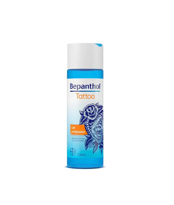 Nettoyez vos tatouages en douceur avec le Gel Nettoyant Bepanthol 200ml
