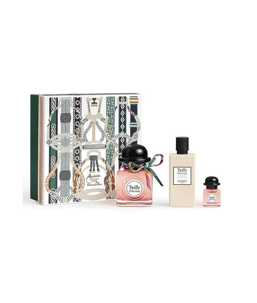 Ensemble de 3 pièces Hermes Twilly Eau De Parfum Spray 85ml