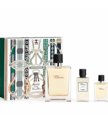 Coffret Terre D'Hermès Eau De Toilette 100ml - Ensemble de 3 pièces