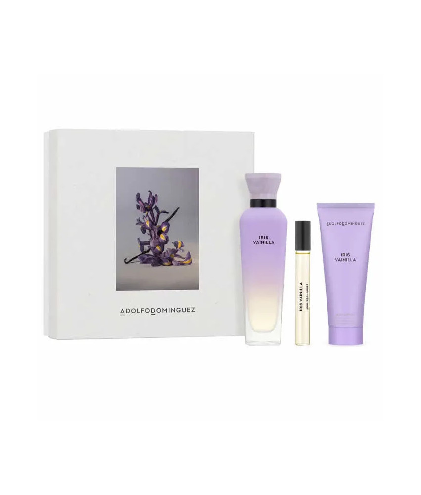 Adolfo Dominguez Iris Vainilla Coffret 3 Produits