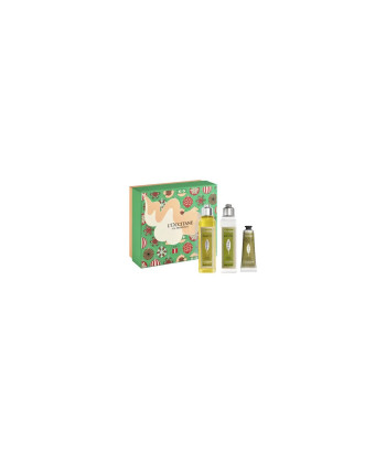Ensemble L'occitane Verveine Fraîche 250ml - Corps, Gel Mains 250ml & 30ml