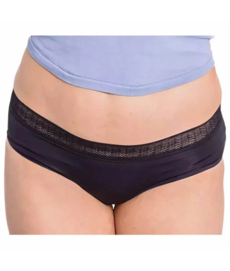 Culotte menstruelle noire Enna Hipster Abondant T-S Soirée