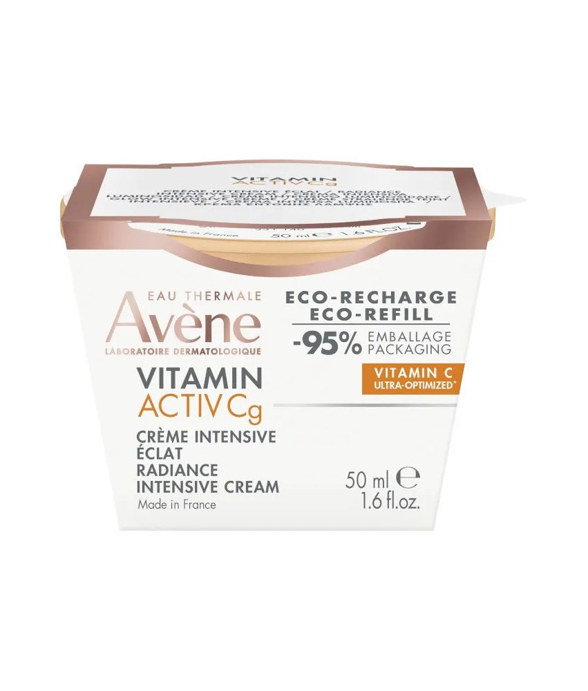Avène Vitamin Activ Cg Intensive: Crème Éclaircissante Recharge 50ml