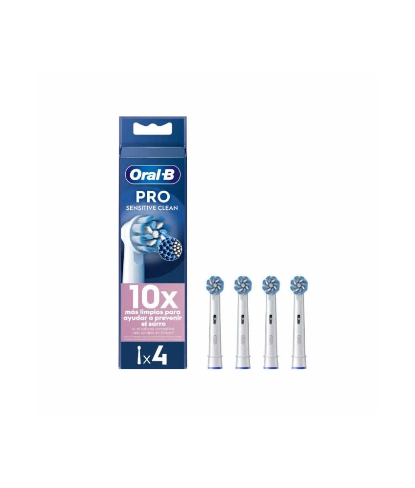 Oral-B Sensitive Clean: 3 brosses de remplacement