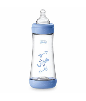 Biberon CHICCO 300ml Bleu 4m+
