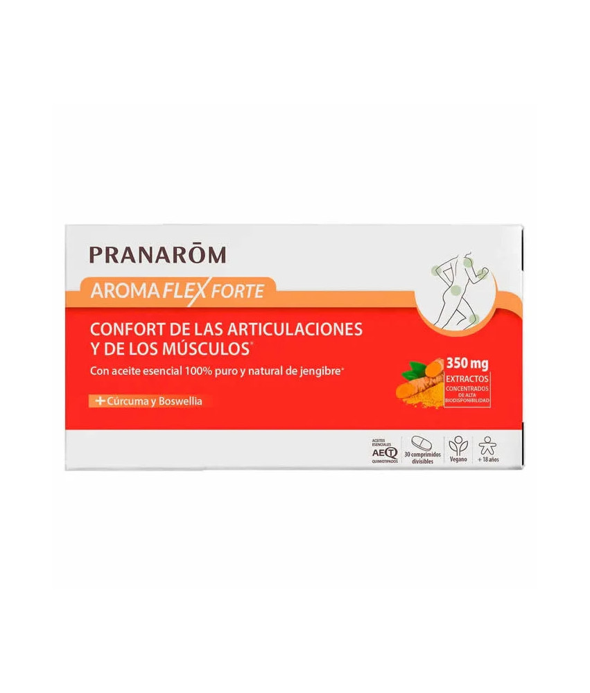 Pranarom AromaFlex Forte 30 comprimés - Renforcez votre bien-être
