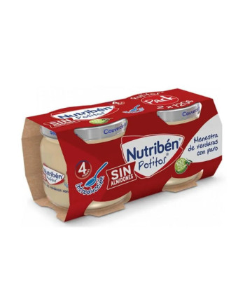 Nutribén Pot Ragoût de Légumes avec Bœuf - Lot de 2 (120g)