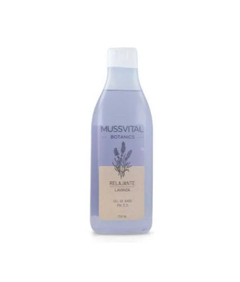 Gel à la Lavande Mussvital Botanics 750ml pour une Hygiène Corporelle Complète