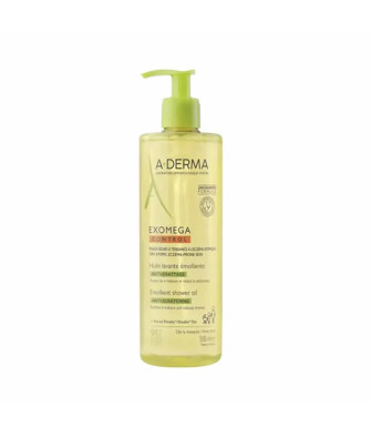 Huile de douche Aderma Exomega 500ml - Soin doux pour peaux sensibles