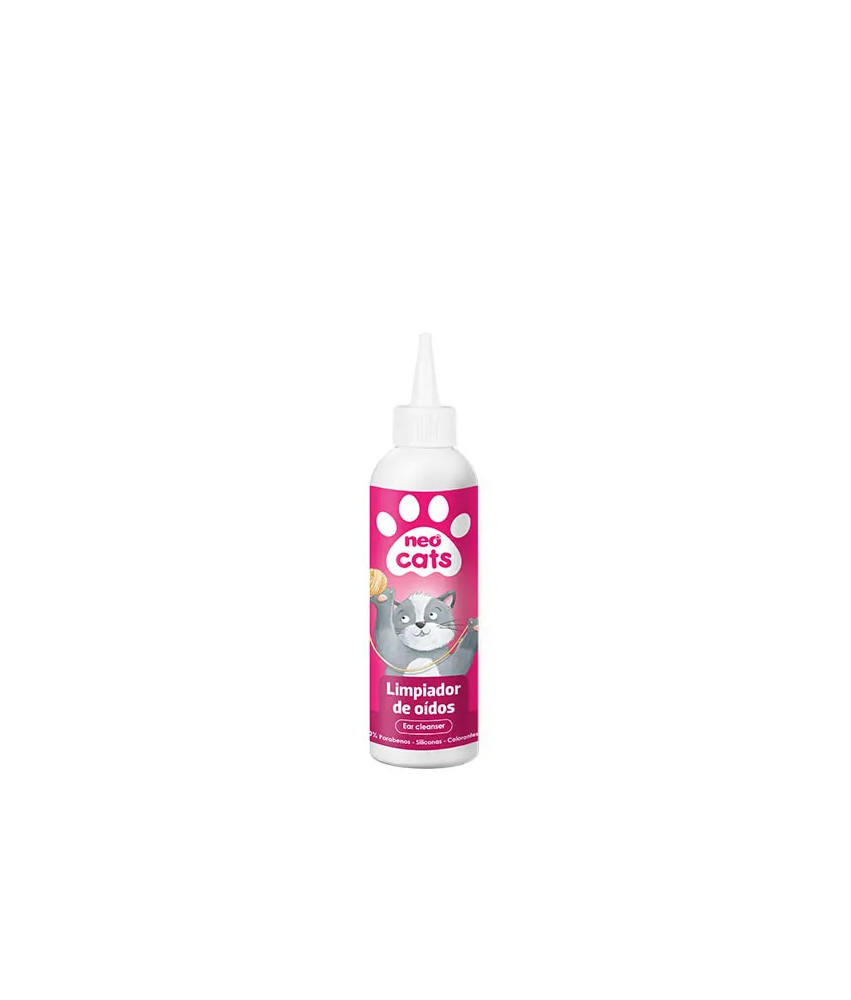 Nettoyant Pour Oreilles De Chat Neovital 125ml - Soin Auditif Efficace