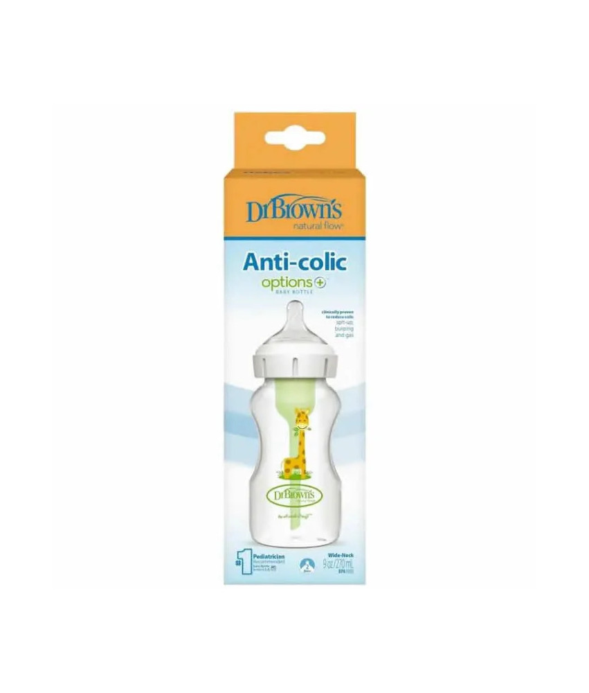Biberon anti-colique Dr. Brown's 270ml - Large Ouverture