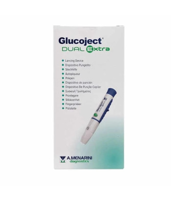 Trousse premiers secours - Piqueur Menarini Glucoject Dual Extra