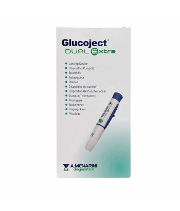 Trousse premiers secours - Piqueur Menarini Glucoject Dual Extra