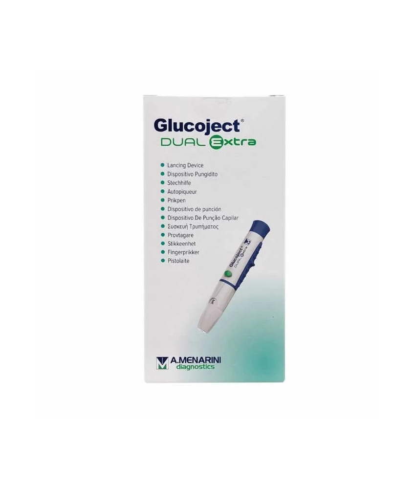 Trousse premiers secours - Piqueur Menarini Glucoject Dual Extra