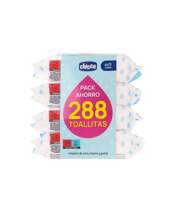  Lingettes Chicco 4 X 72 unités: Pratiques pour la maison