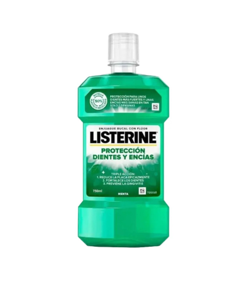 Rince-bouche Listerine Dents Et Gencives 750ml