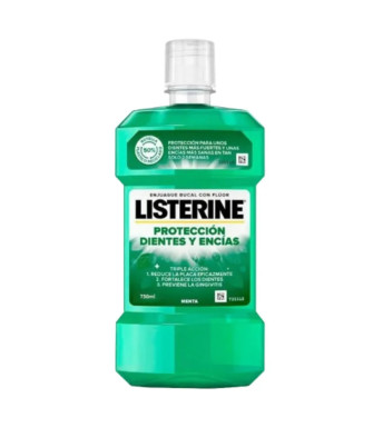 Rince-bouche Listerine Dents Et Gencives 750ml