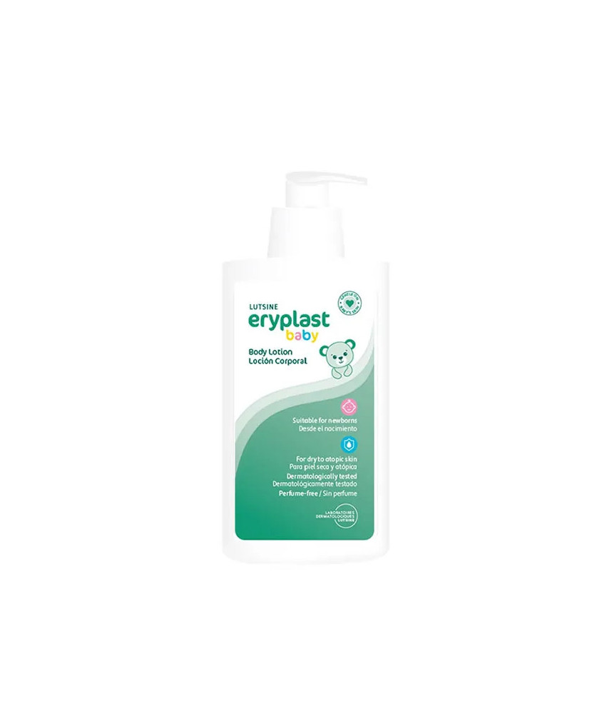 Lait Corps Lutsine Eryplast 500ml - Soin hydratant pour peau douce
