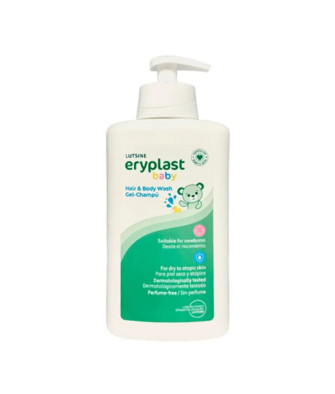 Shampooing Gel Bébé Peau Sèche et Atopique - Lutsine Eryplast 500 ml