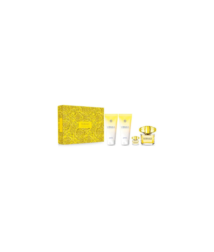 Ensemble Versace Yellow Diamond Edt Spray 90ml: Un Éclat de Luxe
