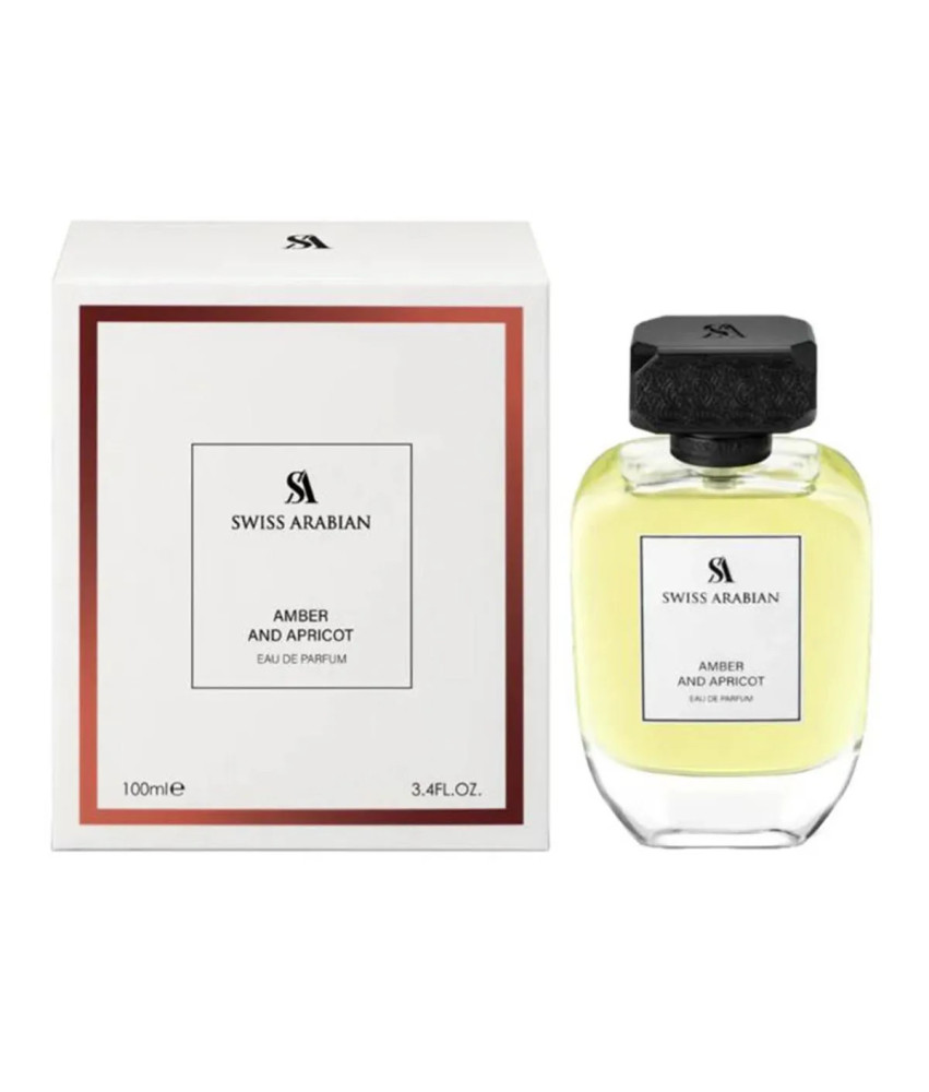 Parfum Eau De 100ml Swiss Arabian Amber et Abricot