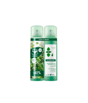 Shampoing Sec Purifiant Ortie 2x150ml - Double Pack