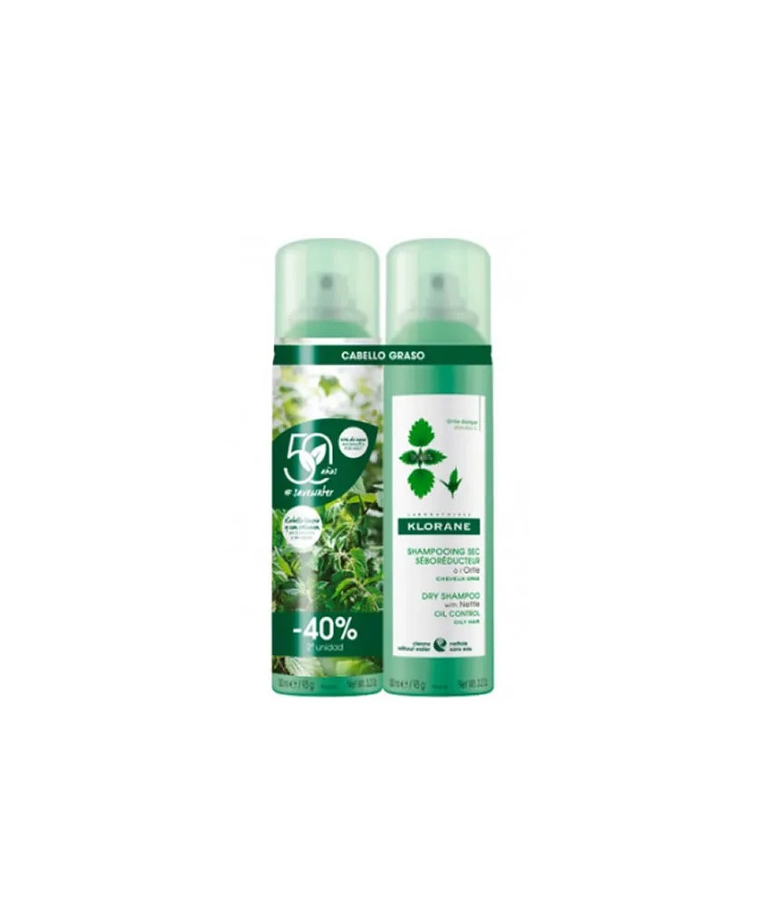 Shampoing Sec Purifiant Ortie 2x150ml - Double Pack