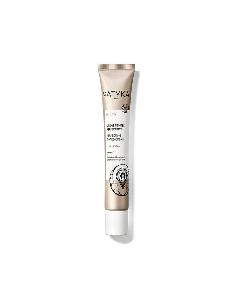 Illuminez votre peau avec la Crème Perfectrice Éclat Teinte Dorée Patyka