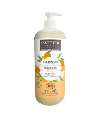 Gel Douche 1l Clementina-Azahar Cattier Paris