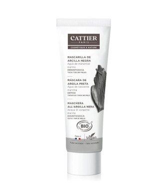 Masque à l'Argile Noire 100ml - CATTIER PARIS